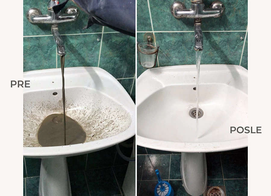 Otpušavanje lavaboa